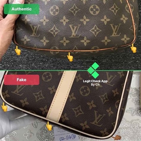 real louis vuitton backpack vs fake|louis vuitton knockoff vs real.